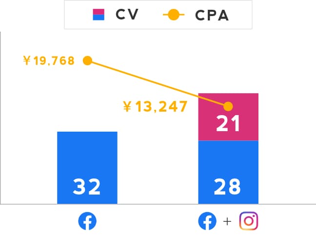 Instagram広告運用代行の実績