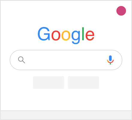 Google検索画面のイメージ