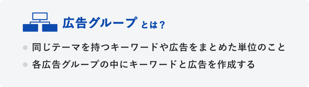 広告グループとはのイメージ図